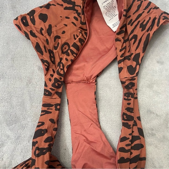 New! Vitamin A Leopard Banded Bikini bottoms cheetah animal print 10663 - Picture 9 of 11